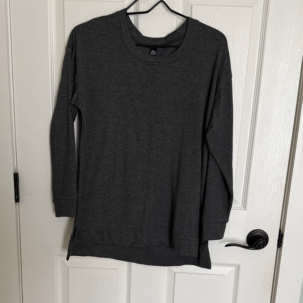 RBX Heather Gray Activewear Top